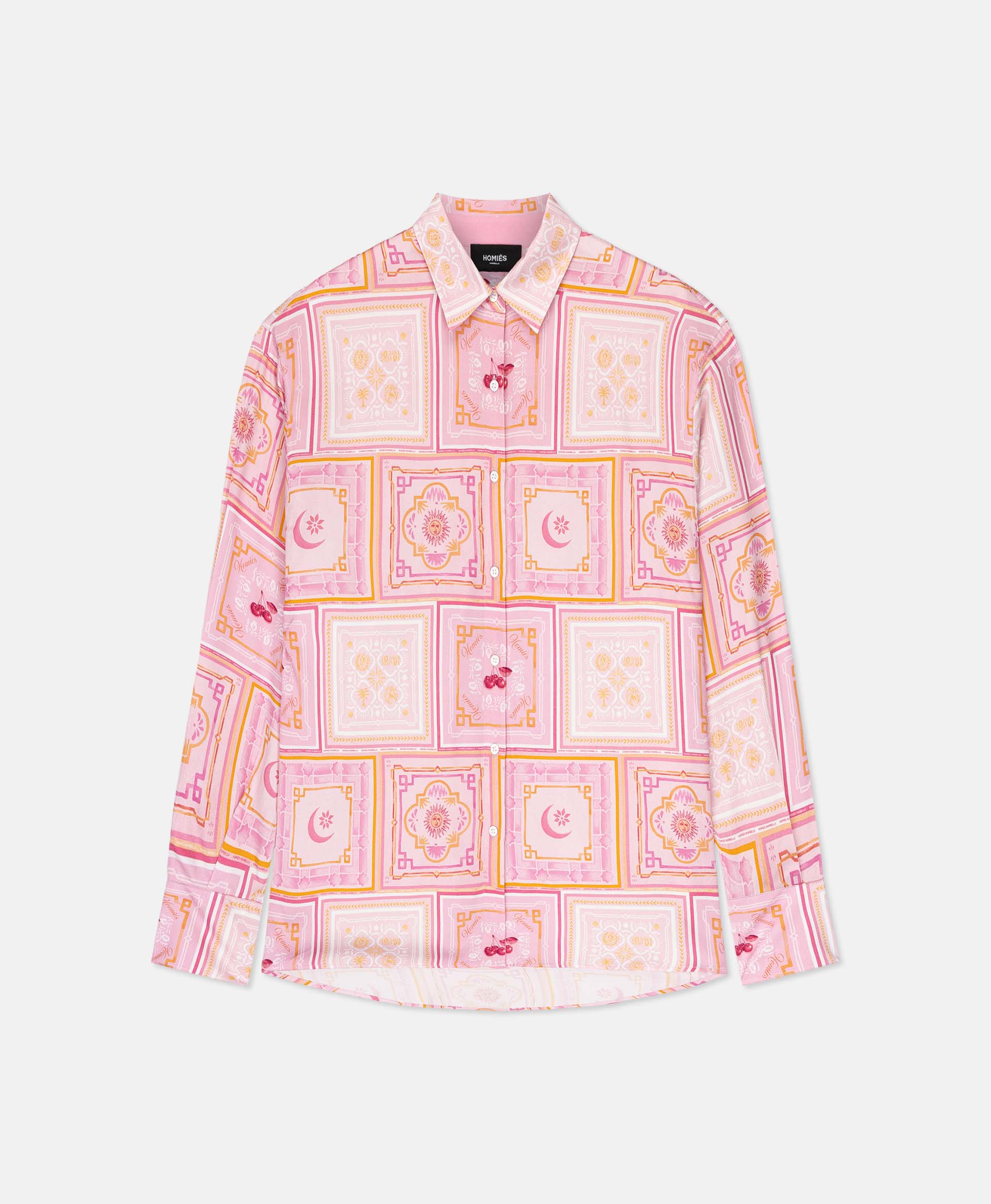 BANDANA WOMAN SHIRT PINK – HOMIESMARBELLA
