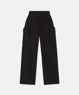 WOMAN CARGO PANTS BLACK