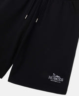 CLASSIC SHORTS EMBROIDERY BLACK