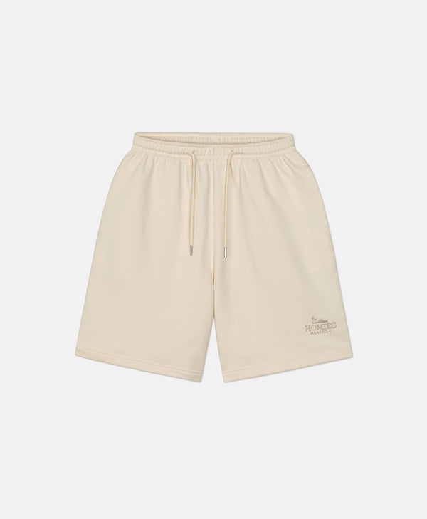 CLASSIC SHORTS EMBROIDERY SAND