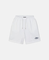 CLASSIC SHORTS EMBROIDERY WHITE/NAVY