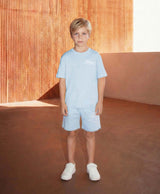 HOMIÉS ESSENTIALS KIDS SHORTS LIGHT BLUE
