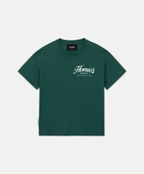 HOMIES ESSENTIALS KIDS T-SHIRT VARSITY GREEN