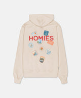 GCC PATCH HOODIE BEIGE