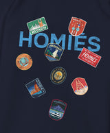 GCC PATCH T-SHIRT NAVY