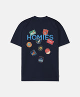 GCC PATCH T-SHIRT NAVY