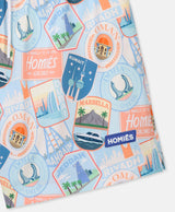GCC ALL OVER PATCH SWIM SHORT