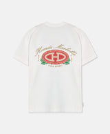 HERITAGE EMBROIDERED T-SHIRT VINTAGE WHITE