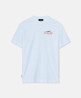JET LAG CLUB T-SHIRT CELESTE