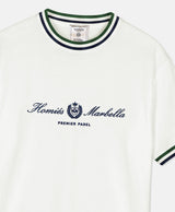 PREMIER PADEL CREST T-SHIRT VINTAGE WHITE