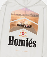 RACING GCC HOODIE VINTAGE WHITE