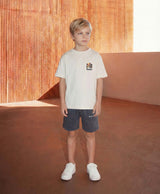 RACING KIDS T-SHIRT SPECIAL AUTO BEIGE