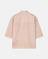 STRIPES SHIRT ORANGE