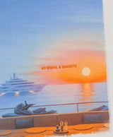 SUNSET & NO SIGNAL T-SHIRT WHITE