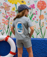 VIDEOGAME 6.0 KIDS SHORTS VINTAGE LIGHT GREY