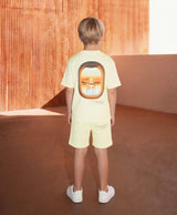 VIDEOGAME 8.0 KIDS T-SHIRT LIGHT LEMON