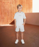 VIDEOGAME 8.0 KIDS SHORTS VINTAGE WHITE