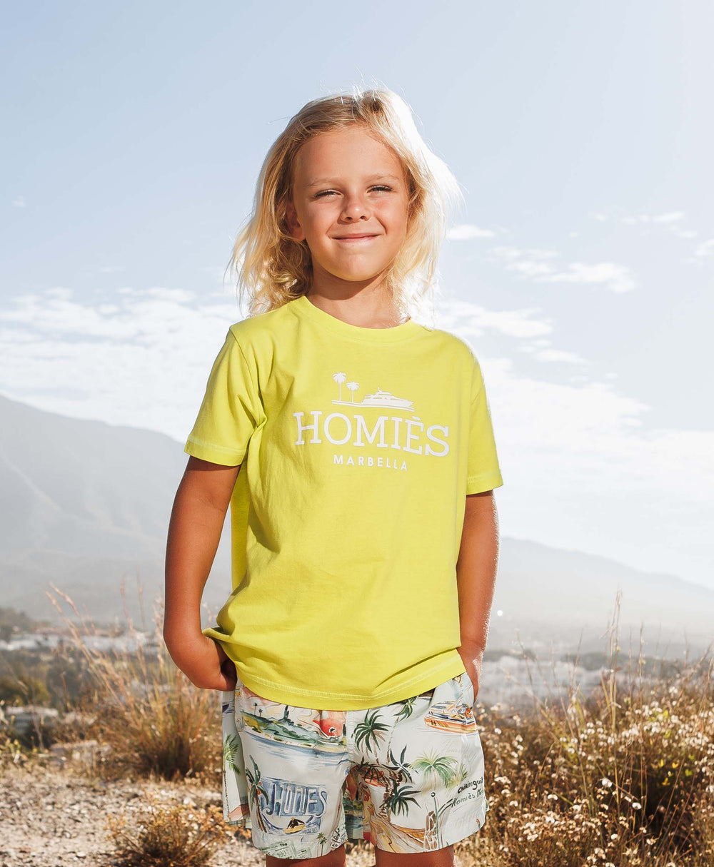 CLASSIC KIDS T-SHIRT LIME