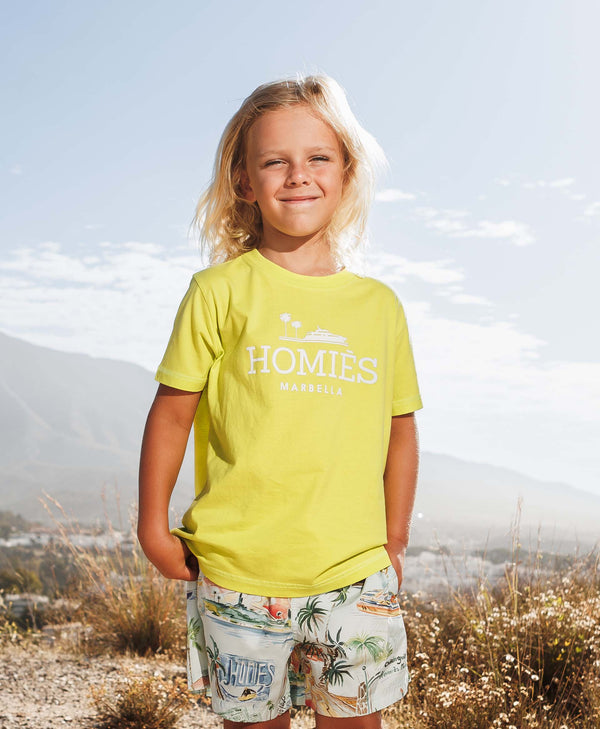 CLASSIC KIDS T-SHIRT LIME