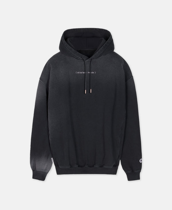 AIRPLANE MODE HOODIE BLACK
