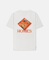 BACKGAMMON T-SHIRT VINTAGE WHITE