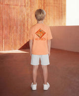 BACKGAMMON KIDS T- SHIRT ORANGE
