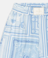 BANDANA SHORTS CELESTE