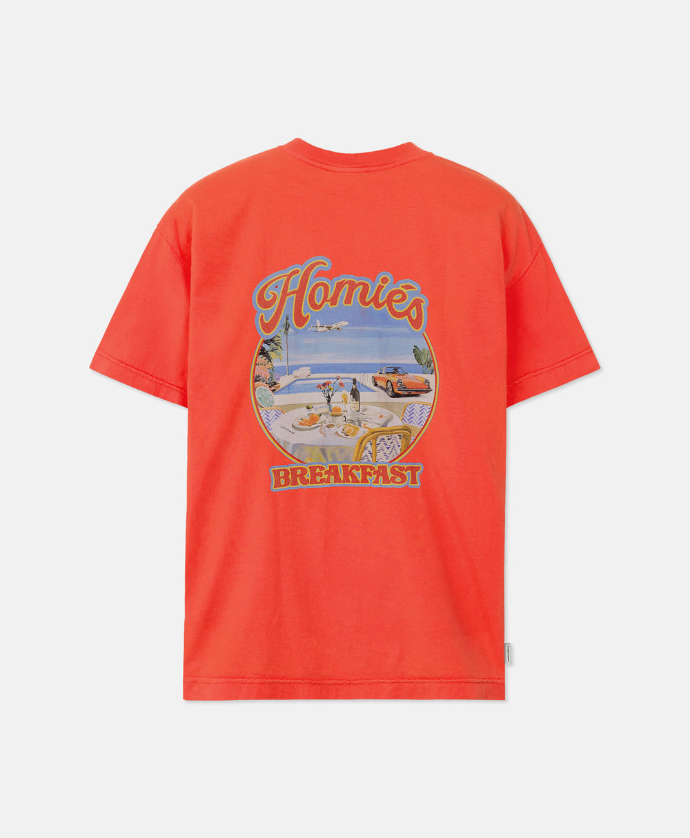 HOMIÉS BREAKFAST T-SHIRT RED