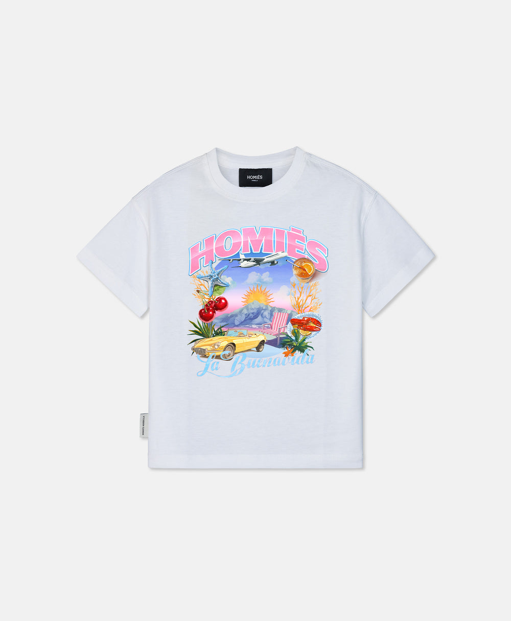 LA BUENAVIDA KIDS T-SHIRT WHITE
