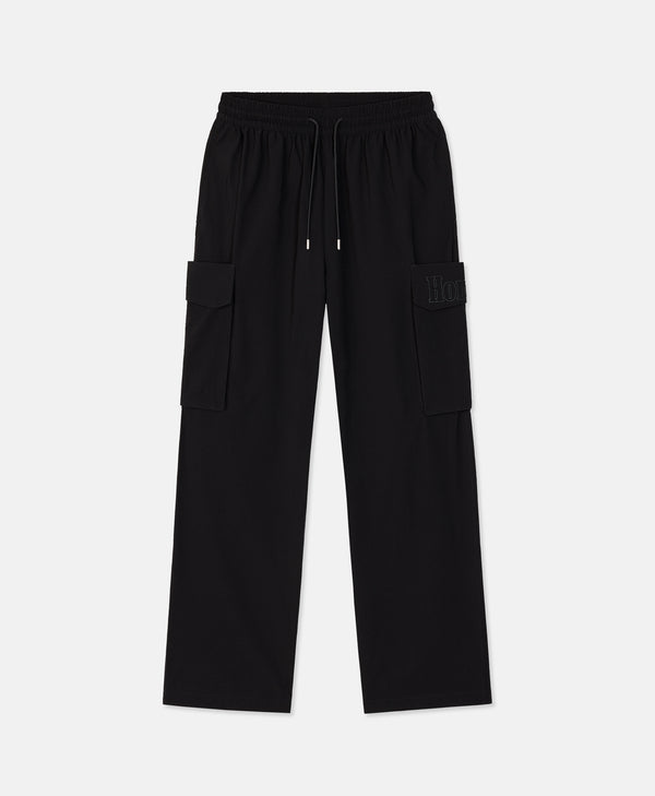 OVERSIZED CARGO PANTS BLACK