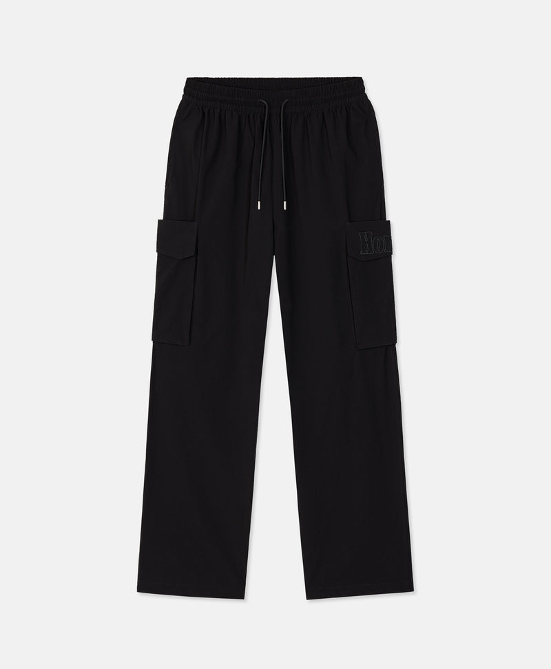 OVERSIZED CARGO PANTS BLACK