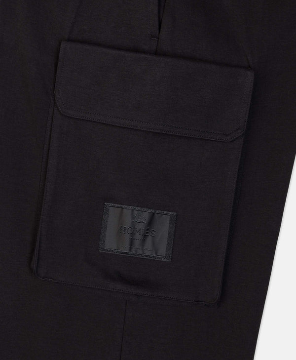 WOMAN CARGO PANTS  BLACK