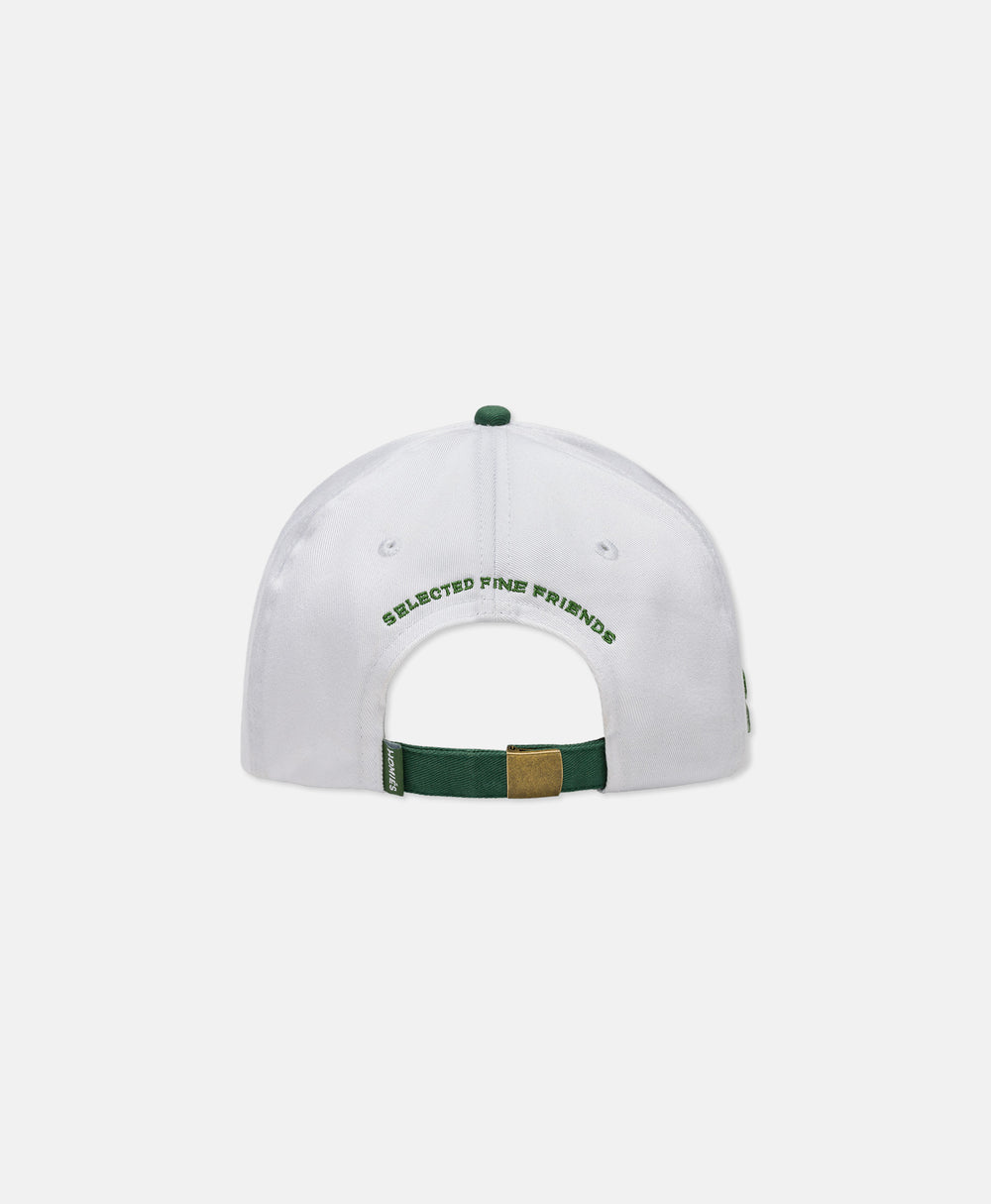 RACING CAP VINTAGE WHITE