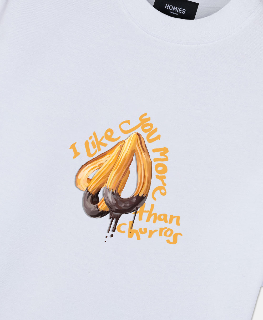 HOMIÉS CHURROS T-SHIRT WHITE