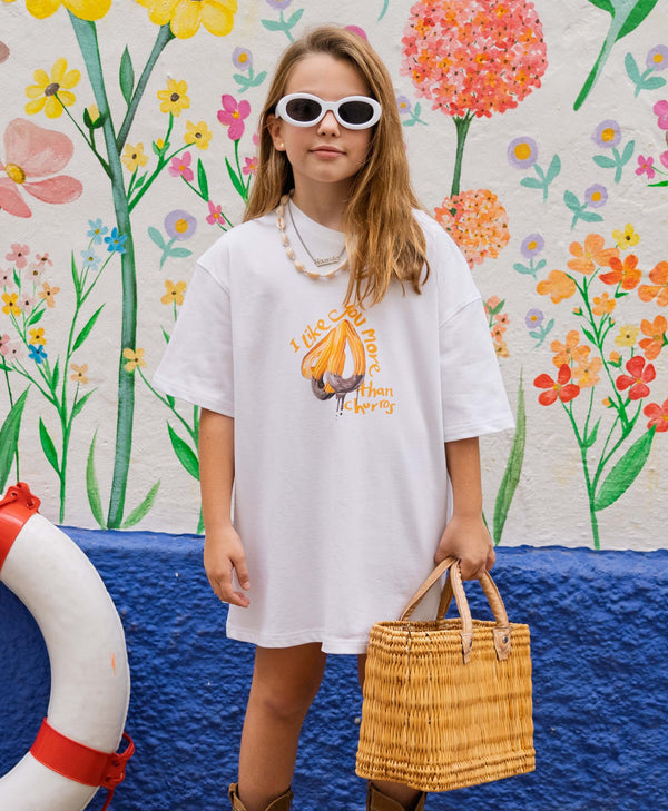 HOMIÉS CHURROS KIDS T-SHIRT WHITE