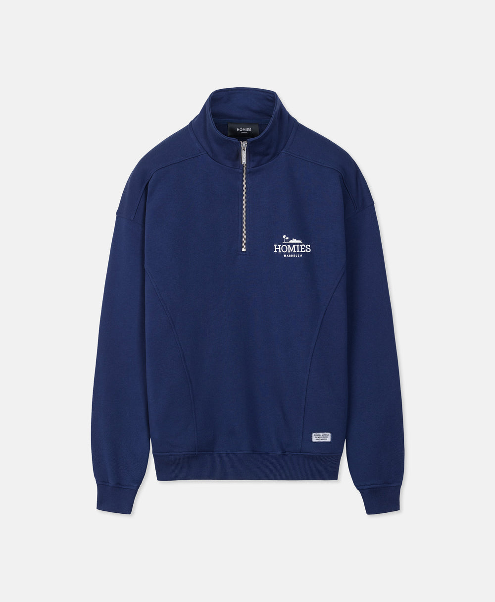 CLASSIC HALF ZIPPER DARK NAVY
