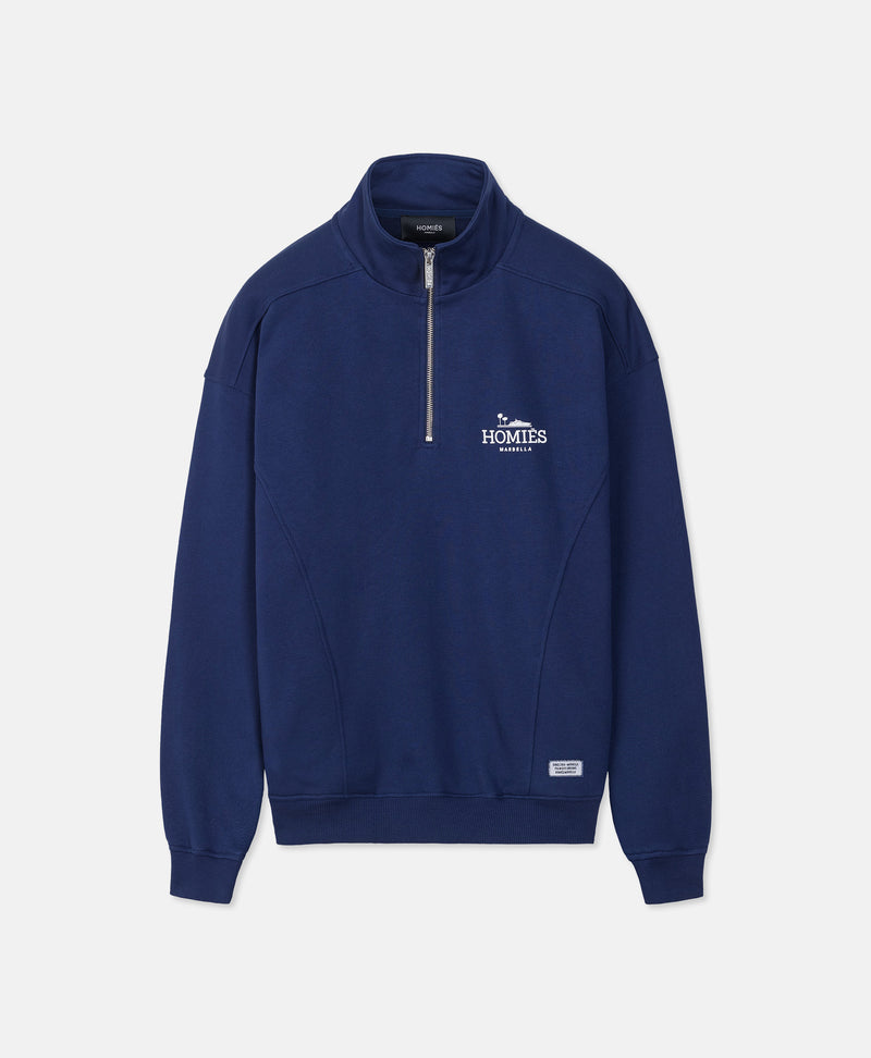 CLASSIC HALF ZIPPER DARK NAVY