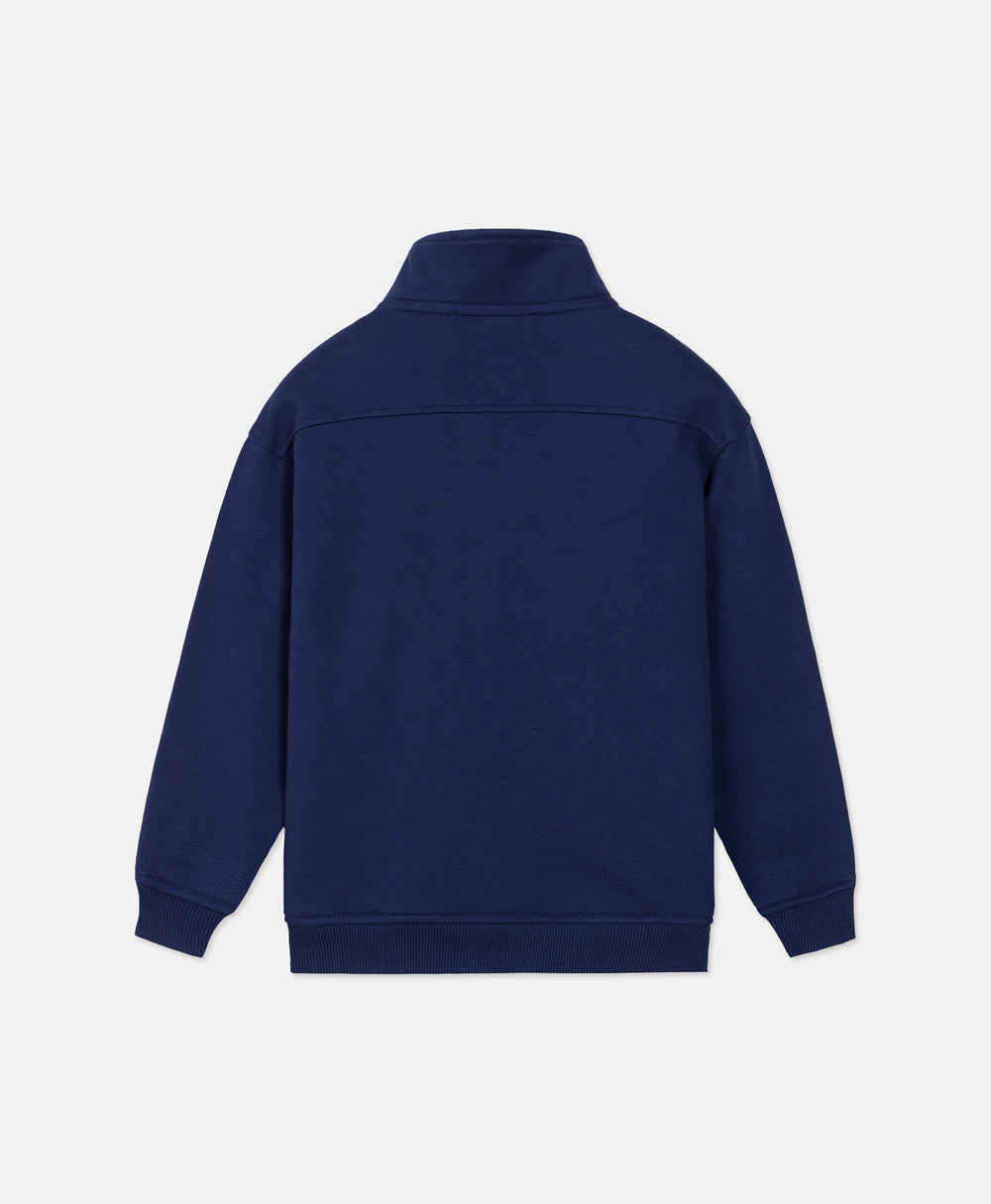 CLASSIC KIDS HALF ZIPPER DARK NAVY