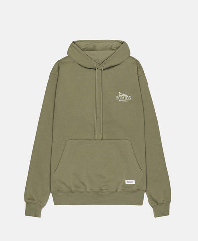 CLASSIC HOODIE EMBROIDERY KHAKI