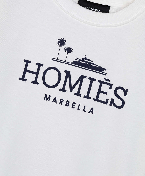 CLASSIC KIDS SWEATSHIRT WHITE