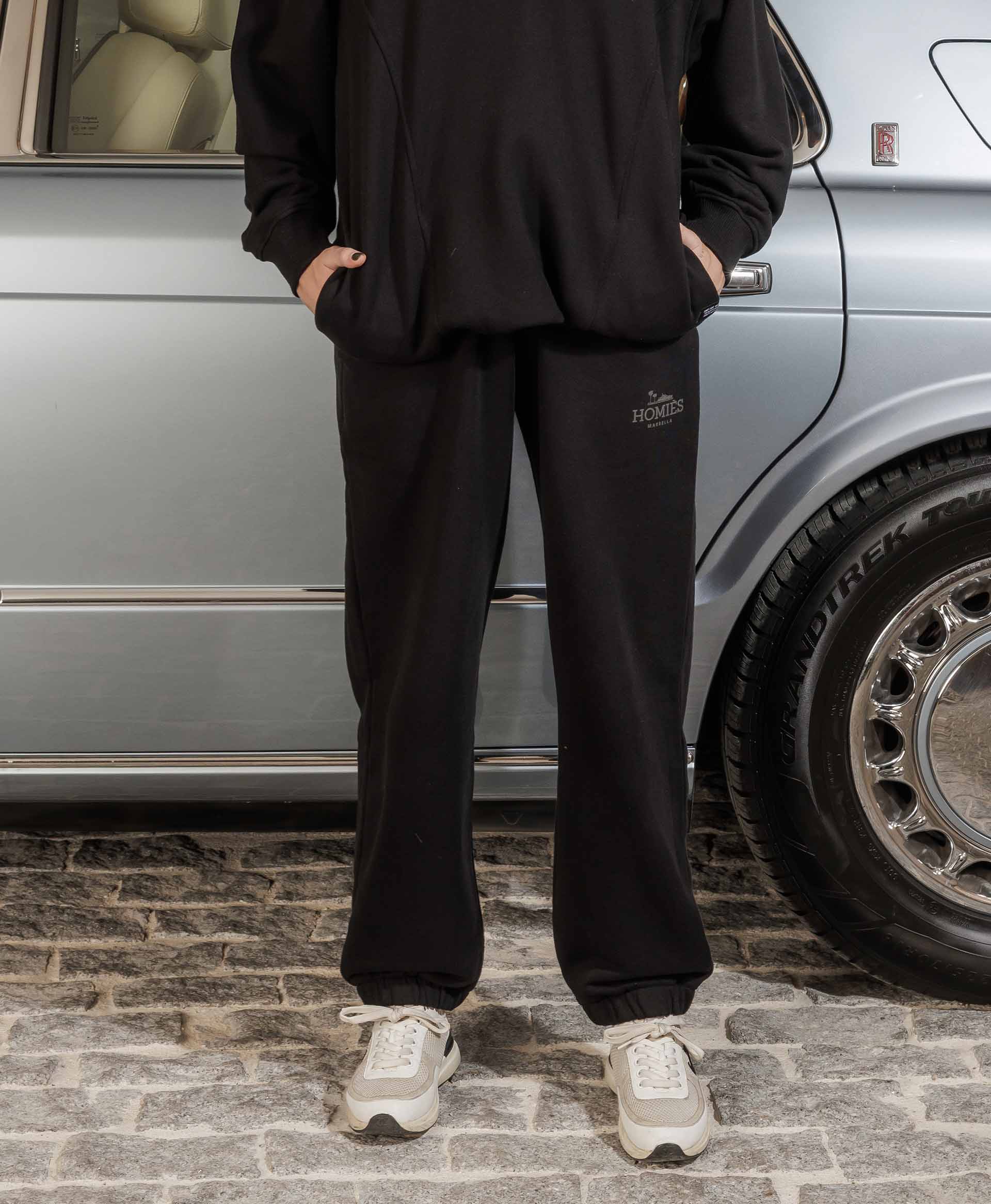 CLASSIC PANTS RUBBER BLACK – HOMIESMARBELLA