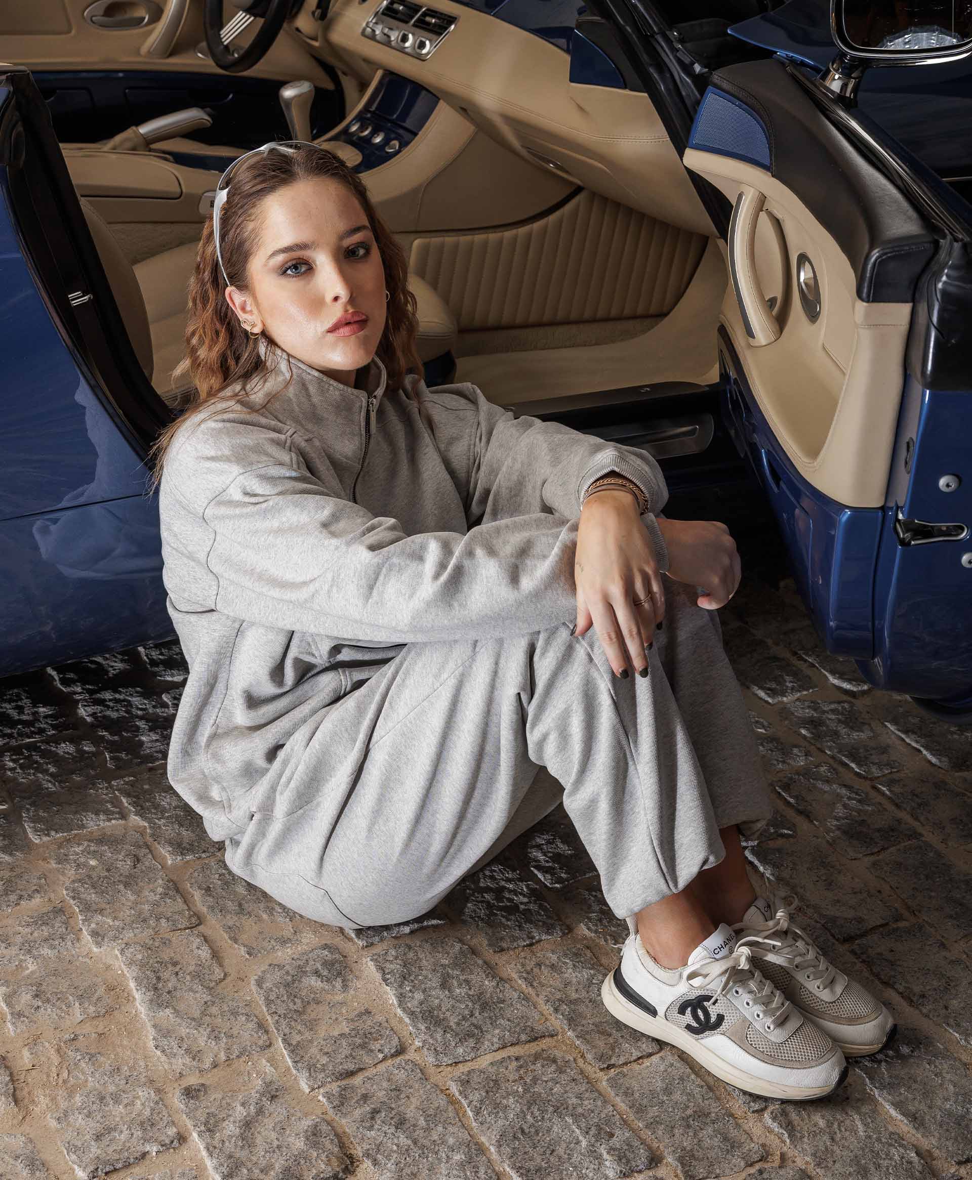 CLASSIC HALF ZIPPER MELANGE – HOMIESMARBELLA