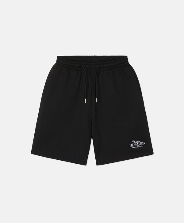 CLASSIC SHORTS EMBROIDERY BLACK