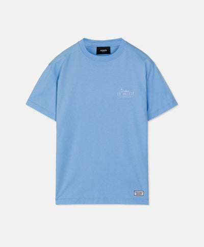 CLASSIC T-SHIRT EMBROIDERY LIGHT BLUE