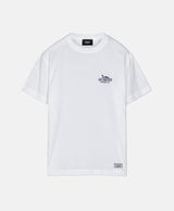CLASSIC T-SHIRT EMBROIDERY WHITE/NAVY