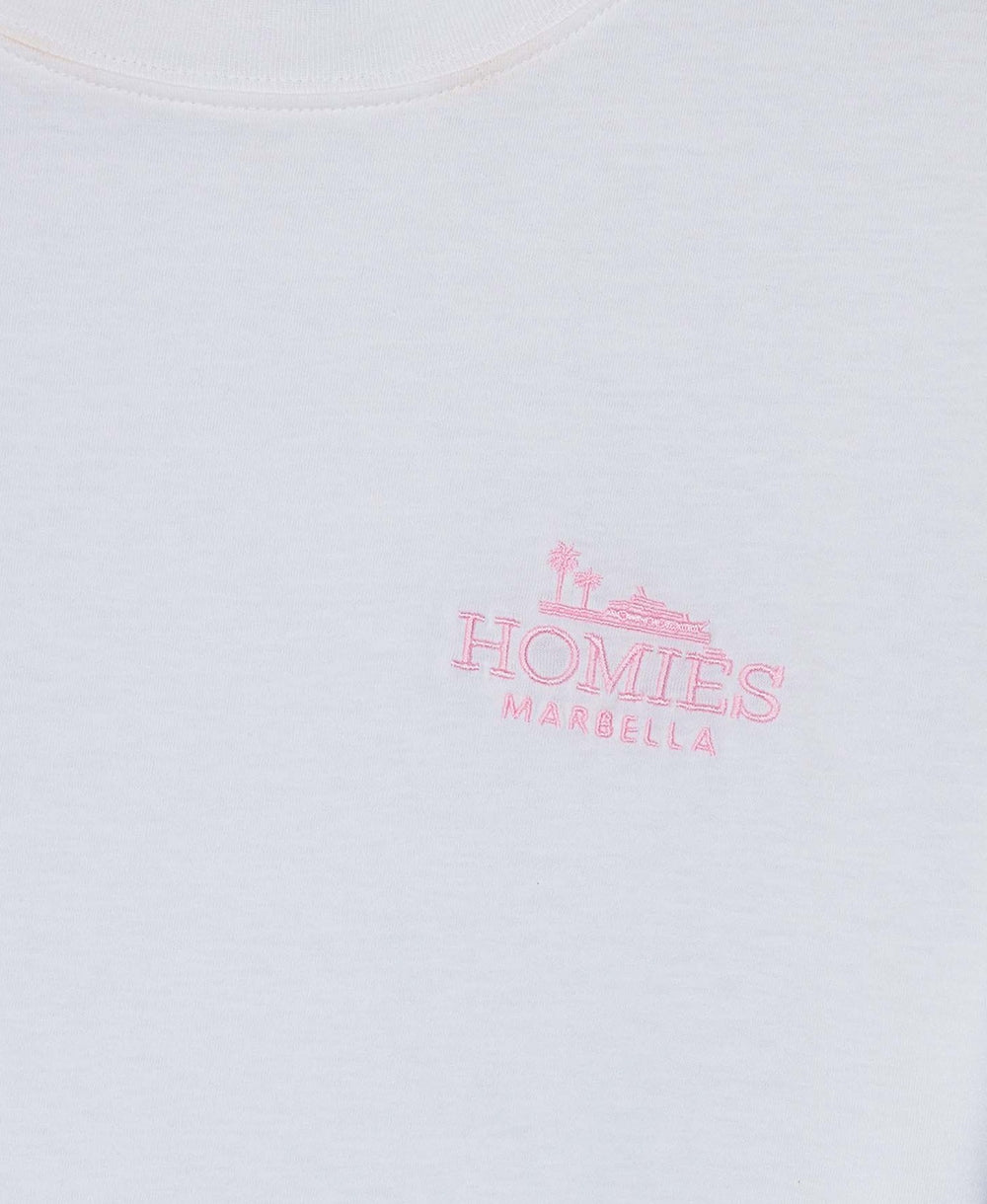 CLASSIC WOMEN T-SHIRT WHITE/PINK