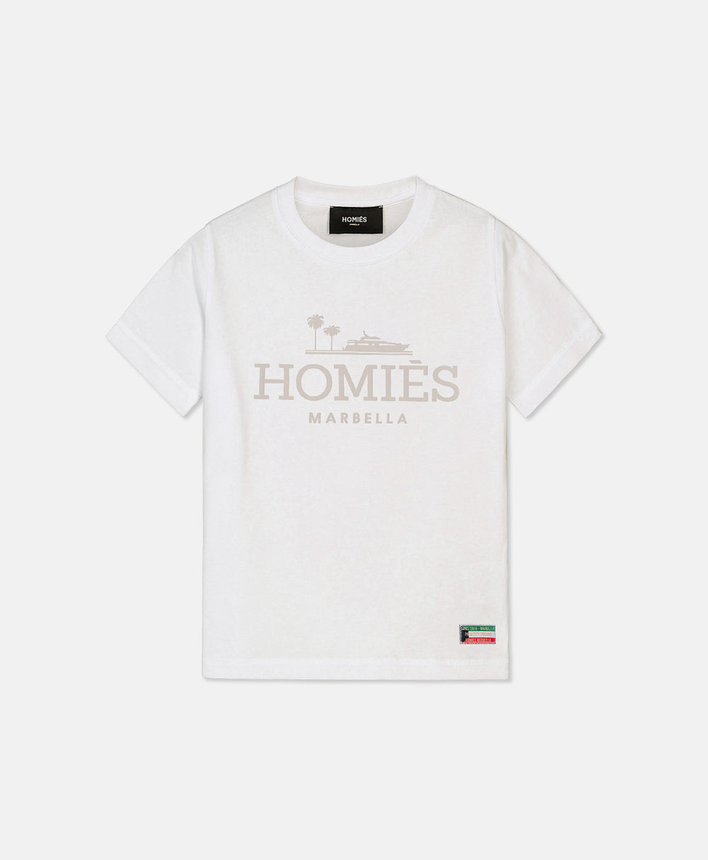CLASSIC KIDS T-SHIRT KUWAIT WHITE