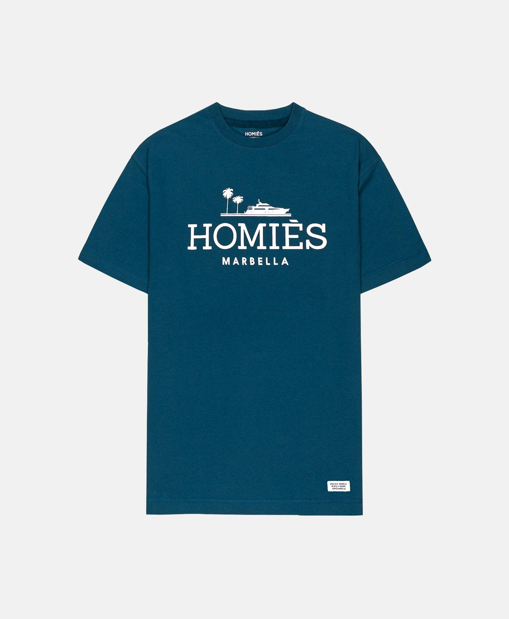 CLASSIC T-SHIRT NAVY BLUE/WHITE