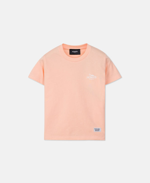 CLASSIC KIDS T-SHIRT PEACH