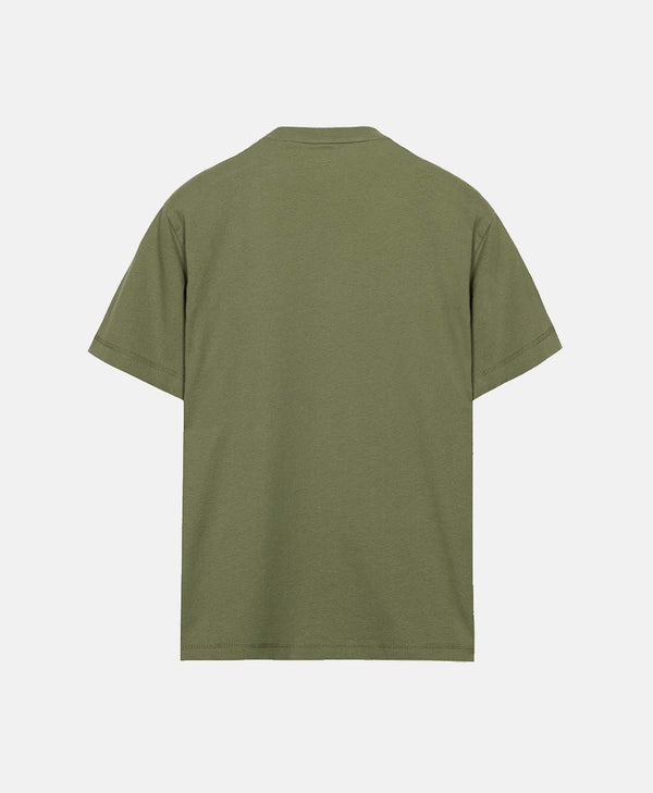 CLASSIC T-SHIRT KHAKI EMBROIDERY